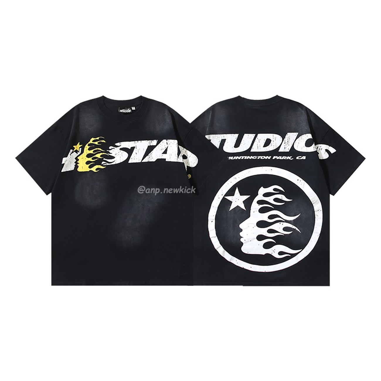 Hellstar Classic T Shirt Black White Fw23 (10) - newkick.app